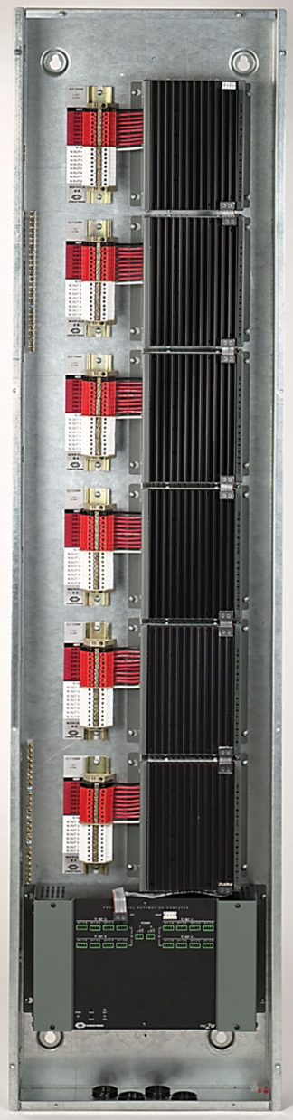 Crestron® Automation Enclosure, 7 modules high x 2 modules wide | Teams